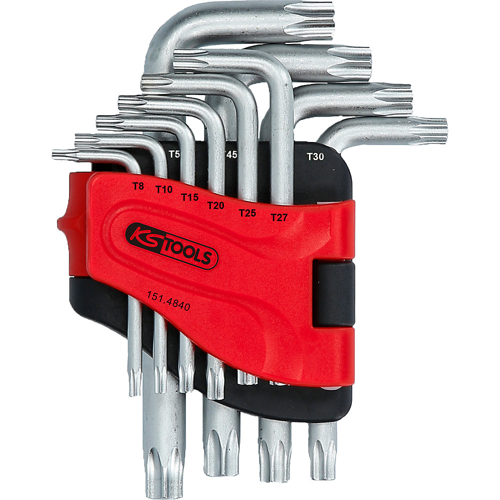 Image of Set di chiavi a brugola corte KS Tools