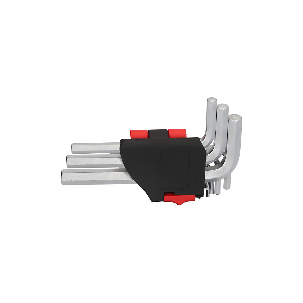 KS Tools 151.4540 6 pans intérieurs Jeu de clés mâles coudées 1/16 pouces, 5/64 pouces, 3/32 pouces, 1/18 pouces, 5/32 pouces, 3/16 pouces, 1/4 pouces, 5/16 2