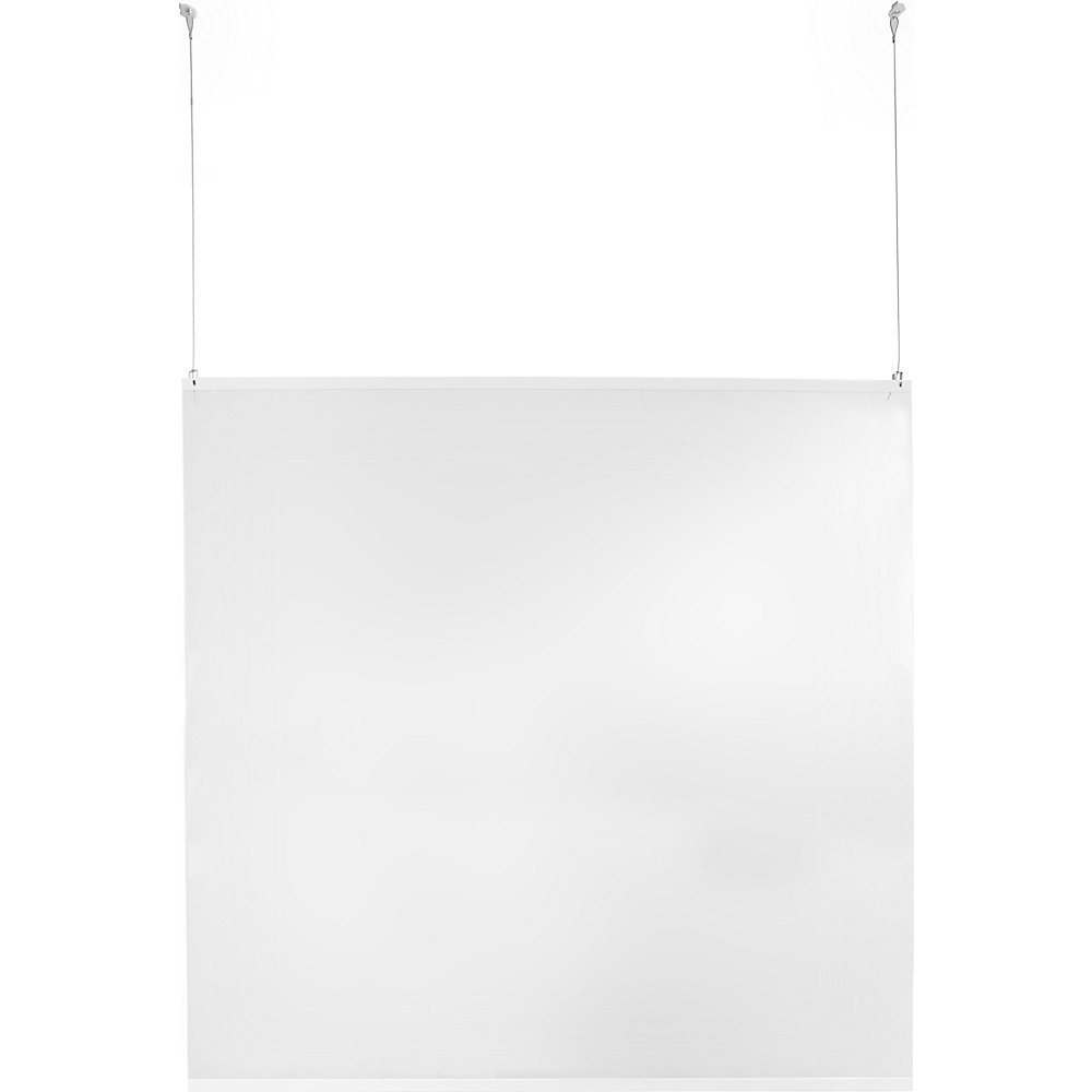 Protection hygiénique suspendue