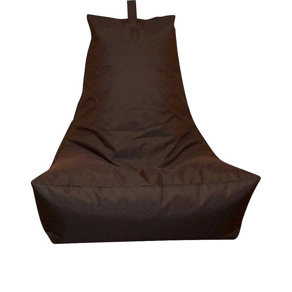 kaiserkraft Sitzsack LOUNGE, HxBxT 900 x 1000 x 800 mm, dunkelbraun 2