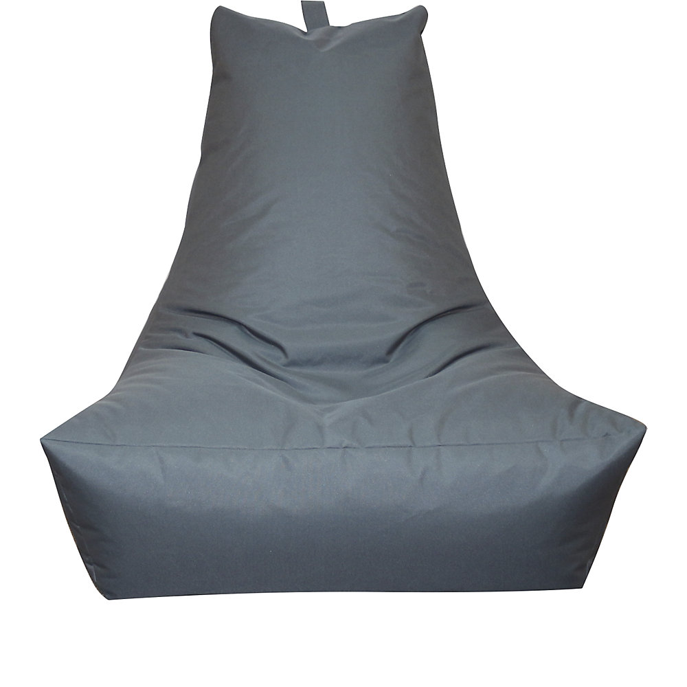 kaiserkraft Sitzsack LOUNGE, HxBxT 900 x 1000 x 800 mm, anthrazit 2