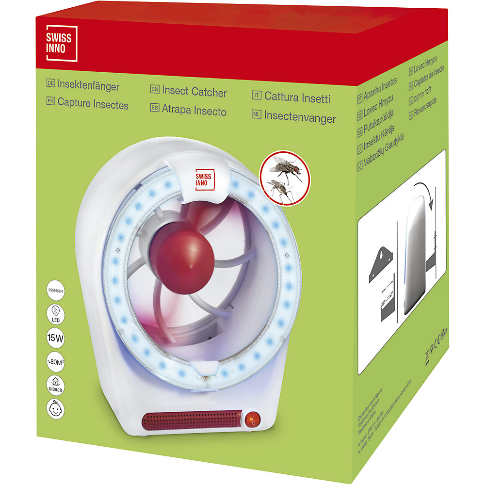 Swissinno LED-Venti 15W Destructeur d'insectes Blanc 2