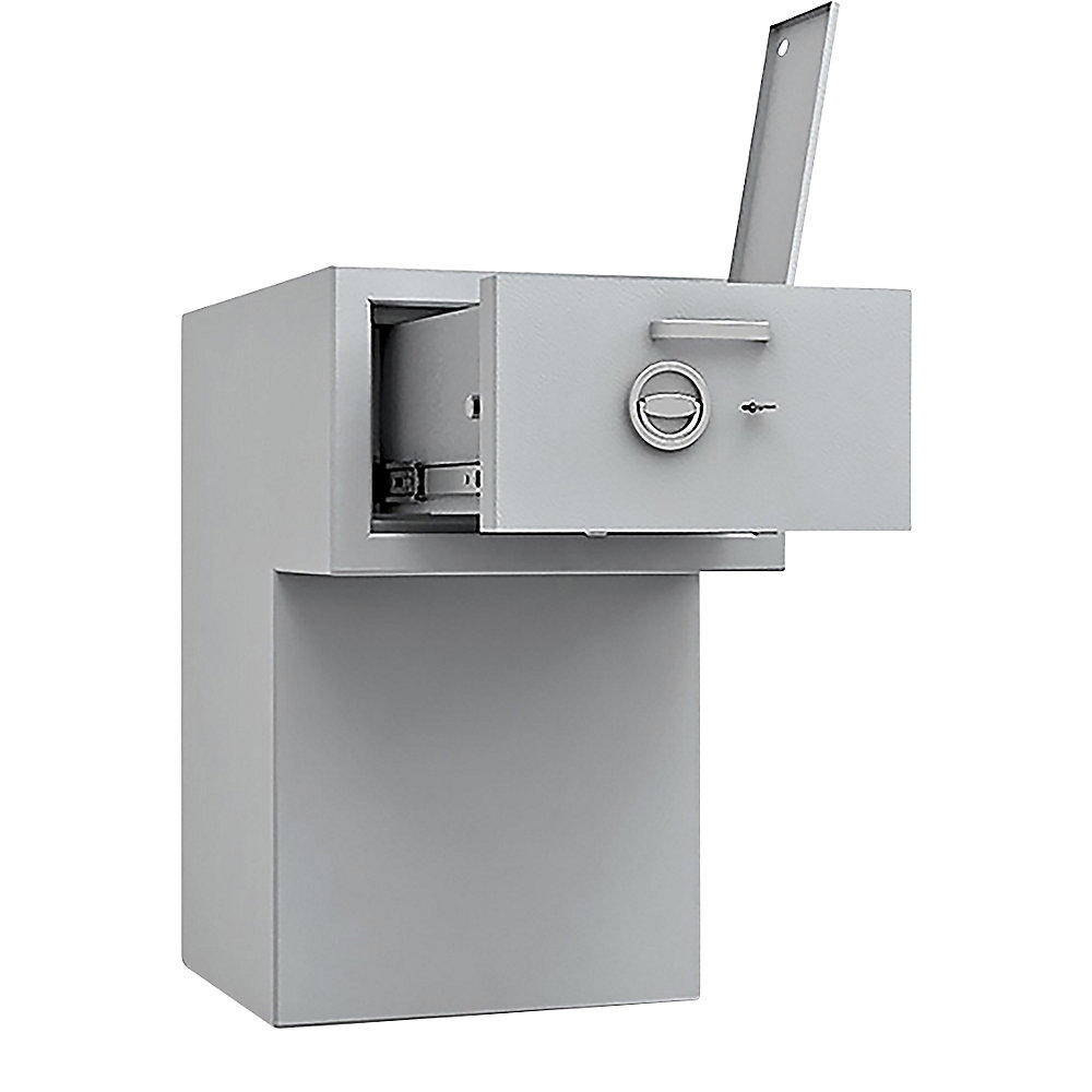 Coffre de sécurité à trappe arrière, avec saillie