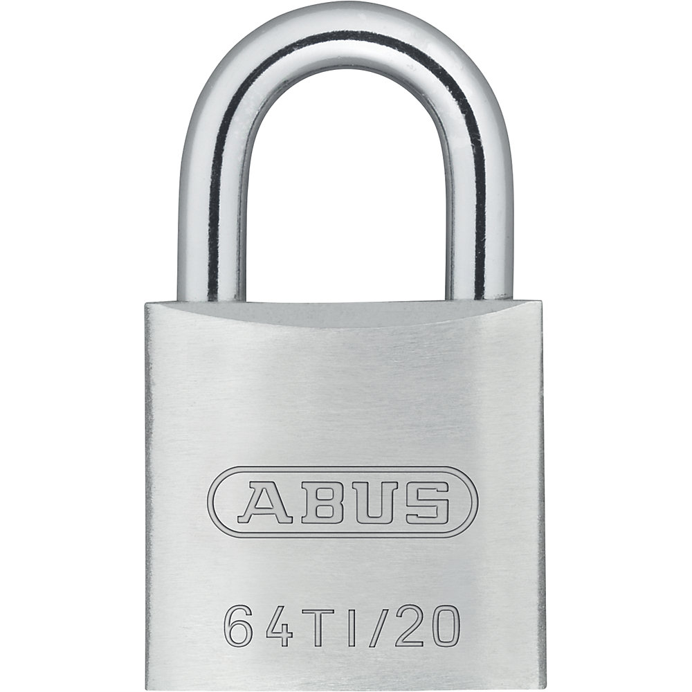 Photos - Door Lock ABUS 64TI/20 lock tag, pack of 12, 64TI/20 lock tag, pack of 12, silver 