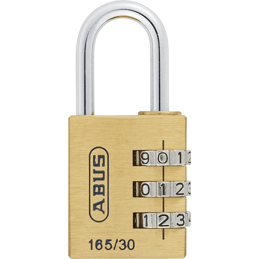 Photos - Door Lock ABUS 165/30 lock tag, pack of 6, 165/30 lock tag, pack of 6, brass 
