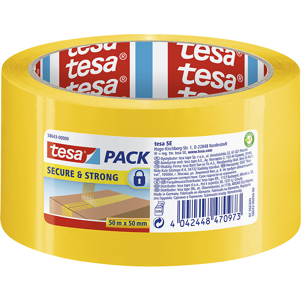 Photos - Tape TESA tesapack® secure & strong, tesapack® secure & strong, pack of 36 roll 
