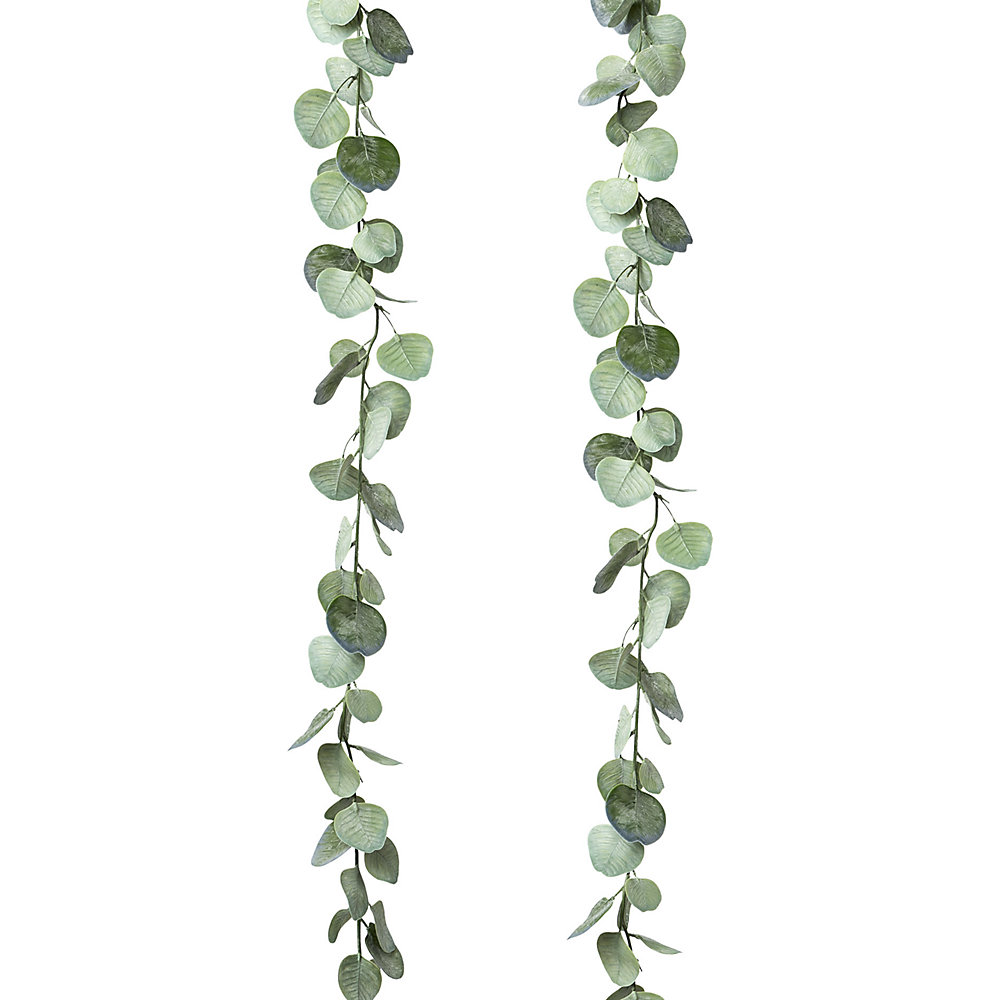 Eucalyptusguirlande, lengte 1800 mm, VE = 2 stuks, groen
