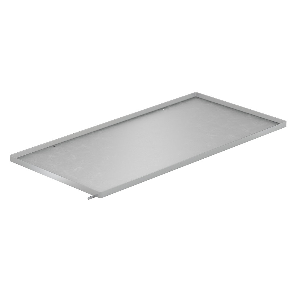 EUROKRAFTpro Ripiano ESD, telaio in acciaio con ripiano in lamiera zincata, lungh. x largh. 1320 x 650 mm