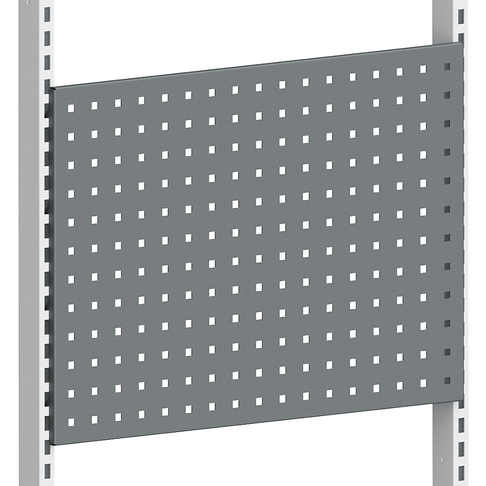 kaiserkraft Lochwand, für höhenverstellbaren Arbeitstisch, BxH 666 x 480 mm 2