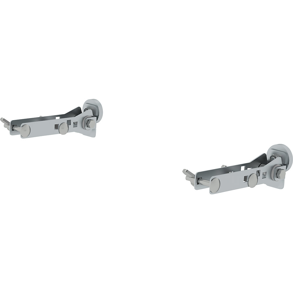 MUNK Dispositivo di fissaggio magnetico per la parte superiore di scale, per scala da appoggio per camion, portata fino a 136 kg
