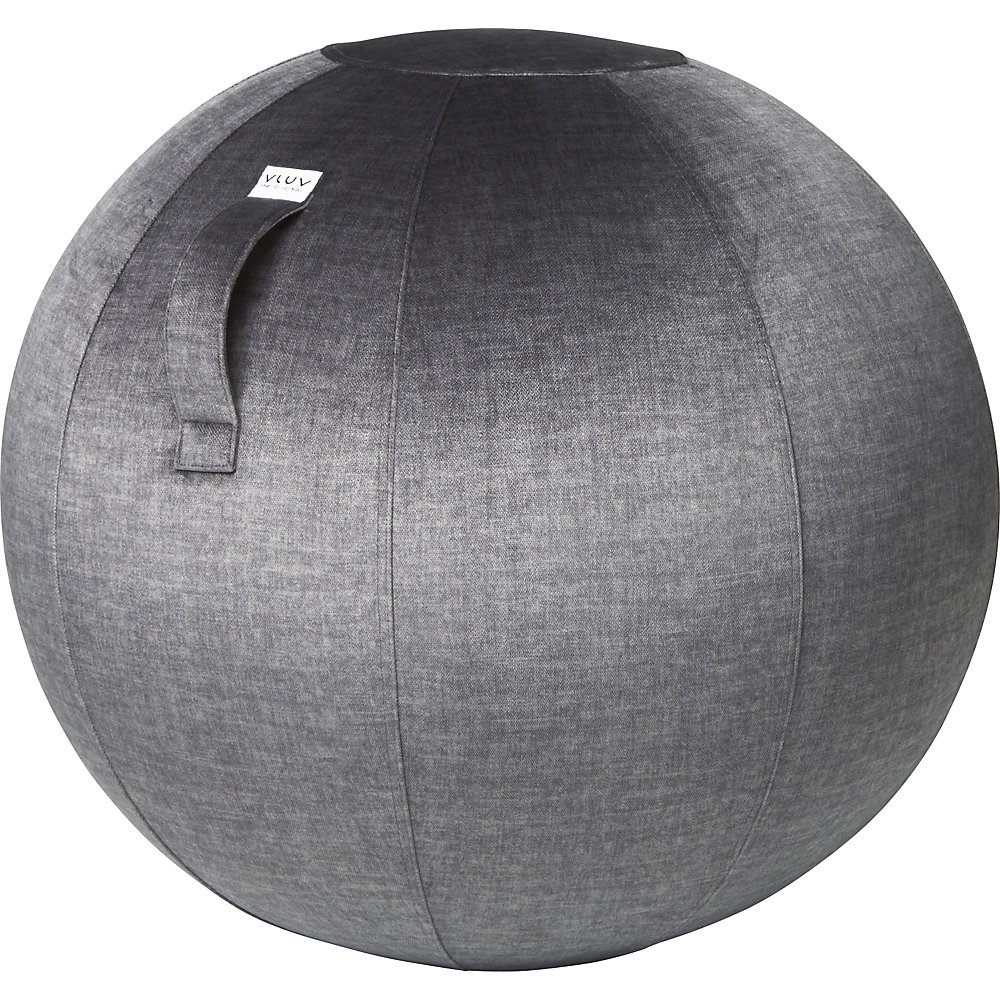 VLUV Fitball VARM, in velluto, 700 - 750 mm, antracite