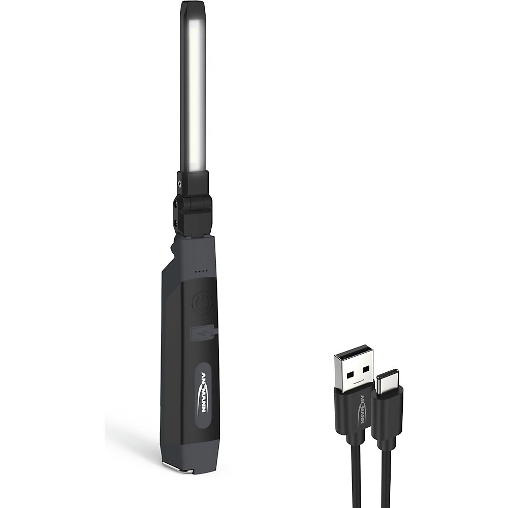 LED-Akku-Arbeitsleuchte IL500R, 130 / 500 lm, schwarz, LxBxH 320 x 43 x 33 mm Ansmann 2