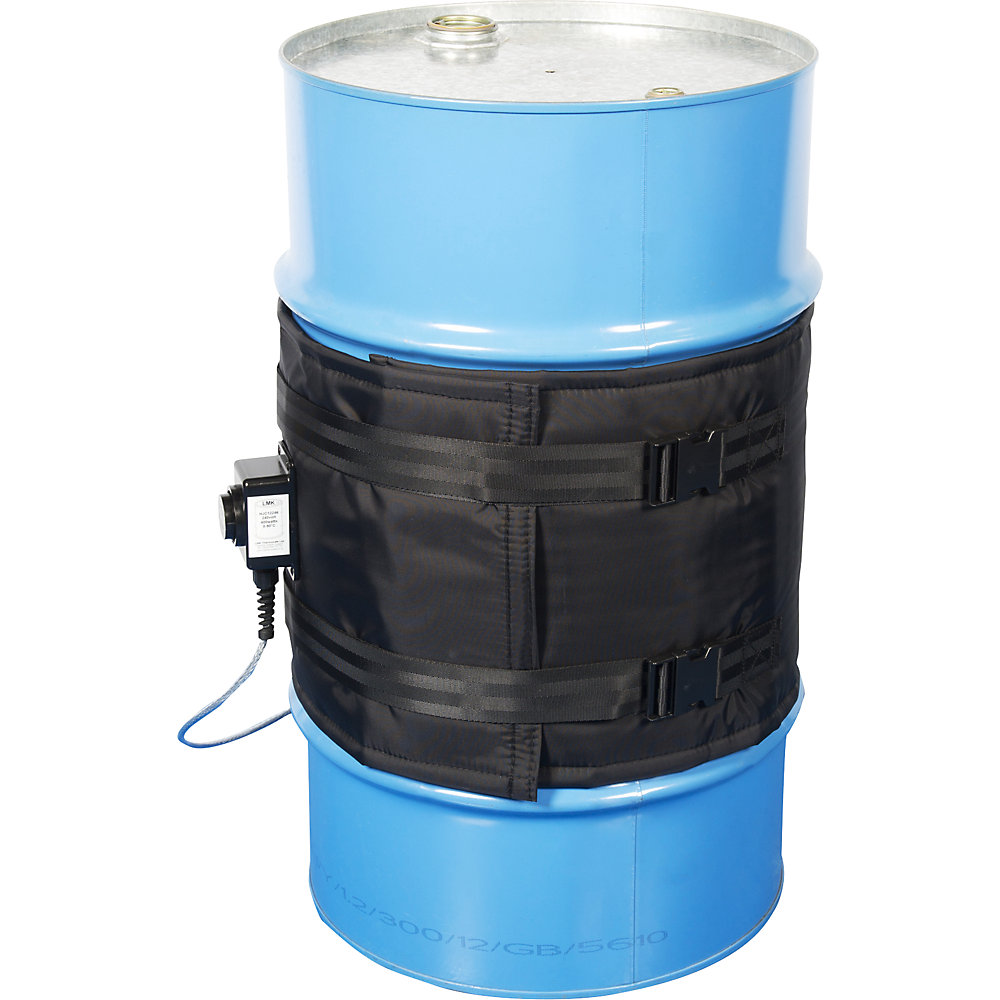 Rivestimento riscaldante per fusti ECO, fusti da 100 - 120 l, 400 W, nylon, max. 90 °C, IP44