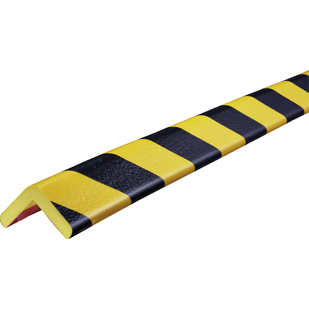 Knuffi® Eckenschutz, Typ H FROST, 1-m-Stück, schwarz / gelb SHG
