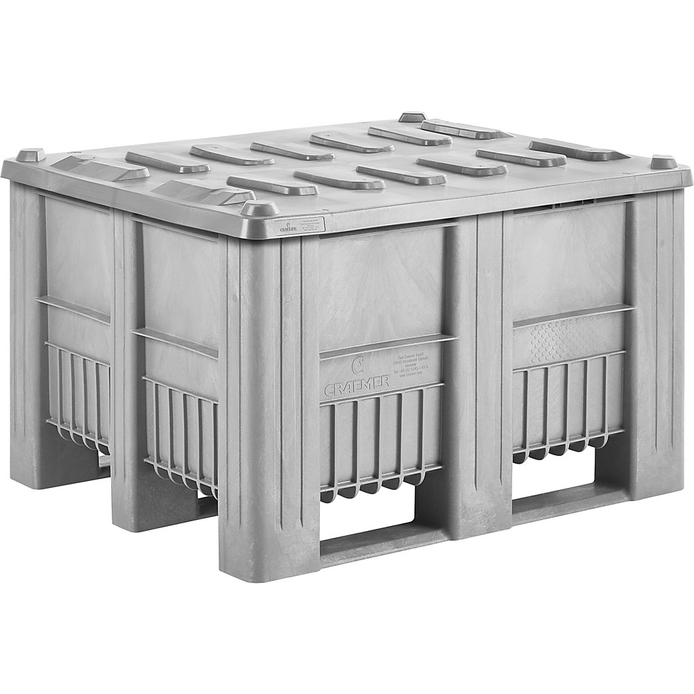 Coperchio, per contenitore per palette da 610 l, grigio chiaro