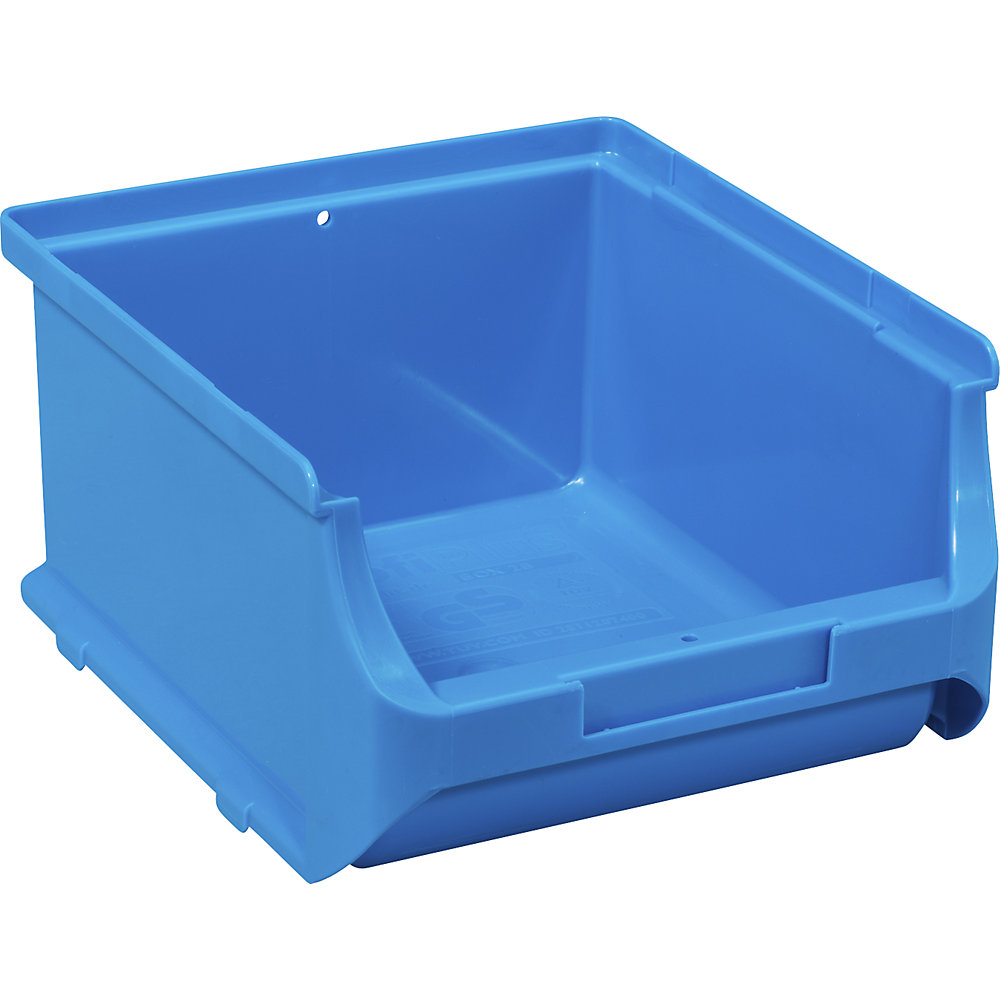 Open fronted storage bin, LxWxH 160 x 135 x 82 mm, pack of 20, blue