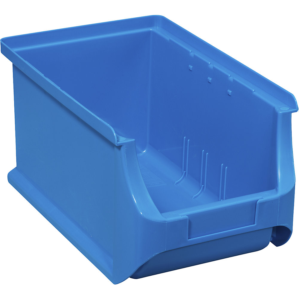 Open fronted storage bin, LxWxH 235 x 150 x 125 mm, pack of 24, blue