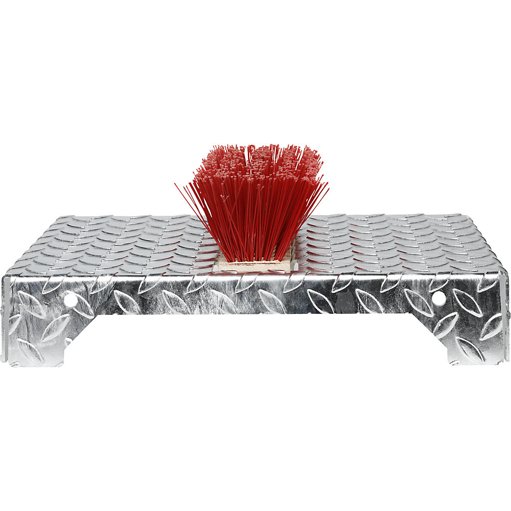 Schuhreiniger, mit Standfläche, silber VAR 2
