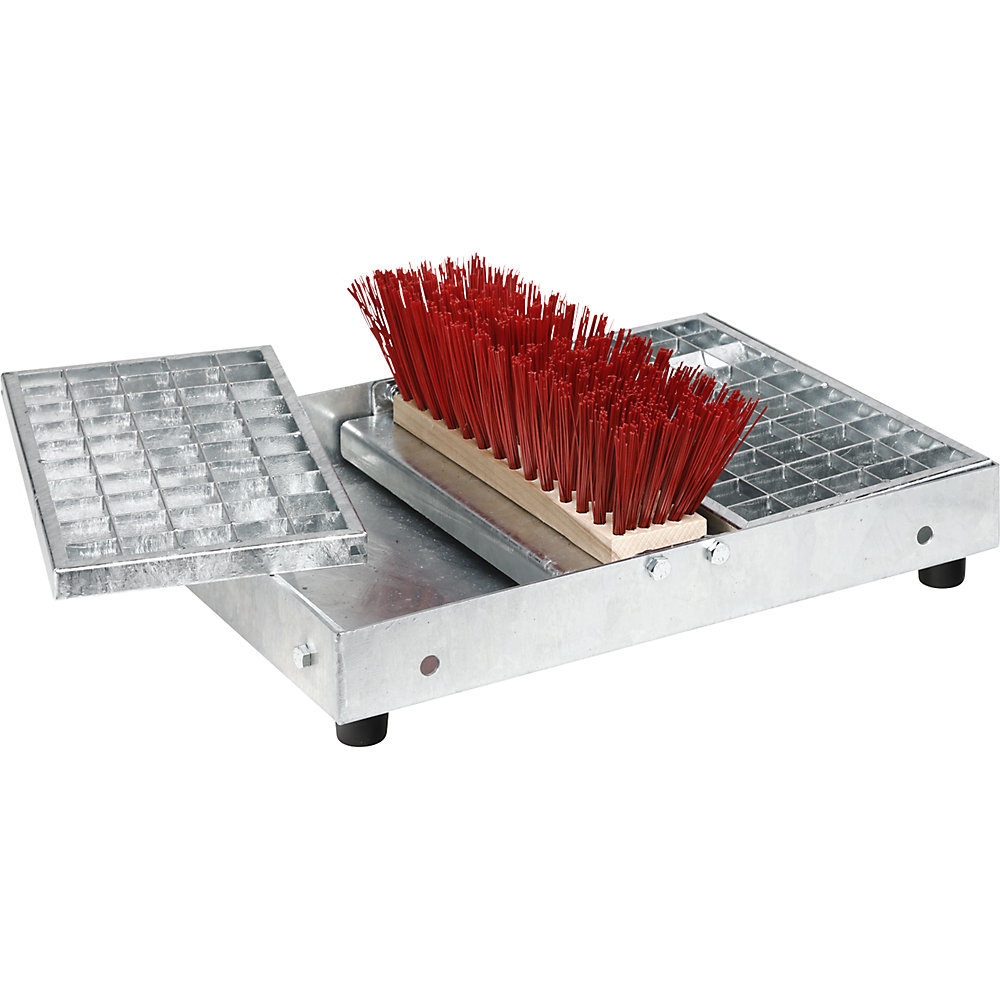 VAR Manual Shoe Cleaner Machine Silver 2