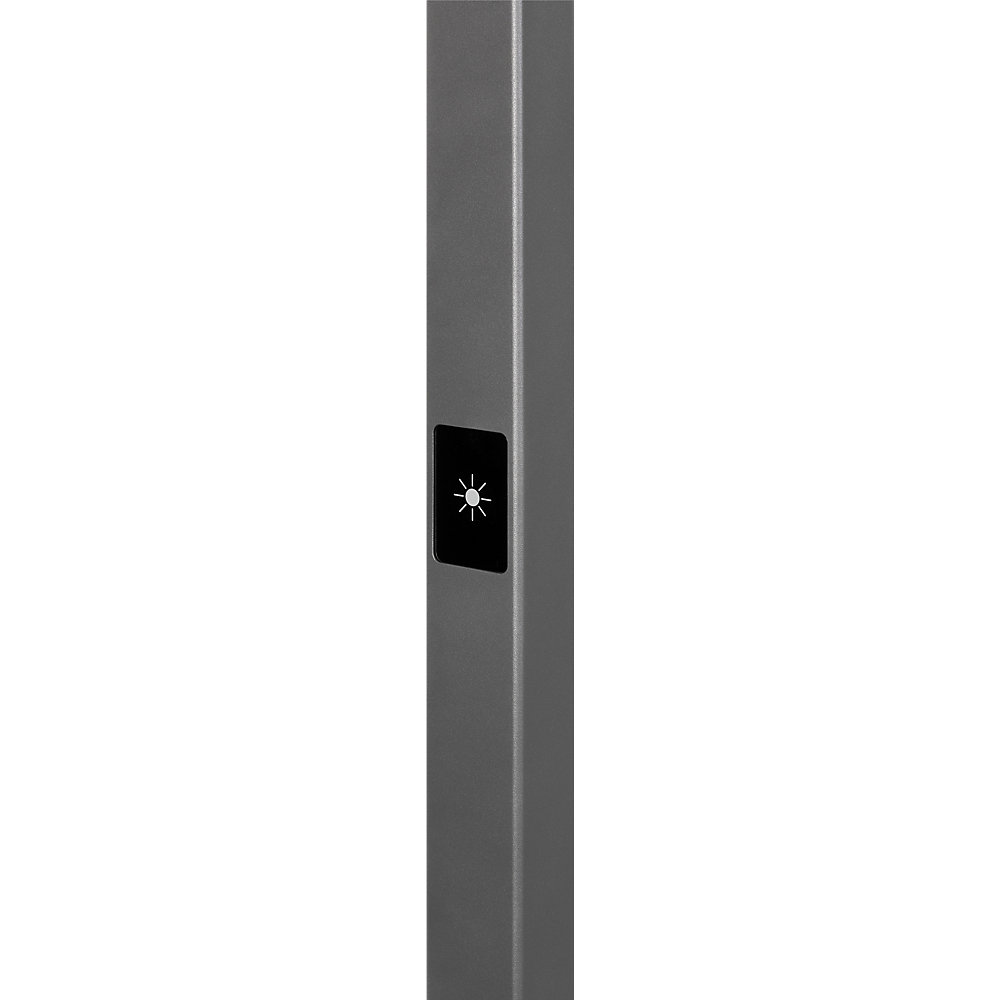 LED-Stehleuchte SAPHIR, dimmbar, anthrazit Hansa 2
