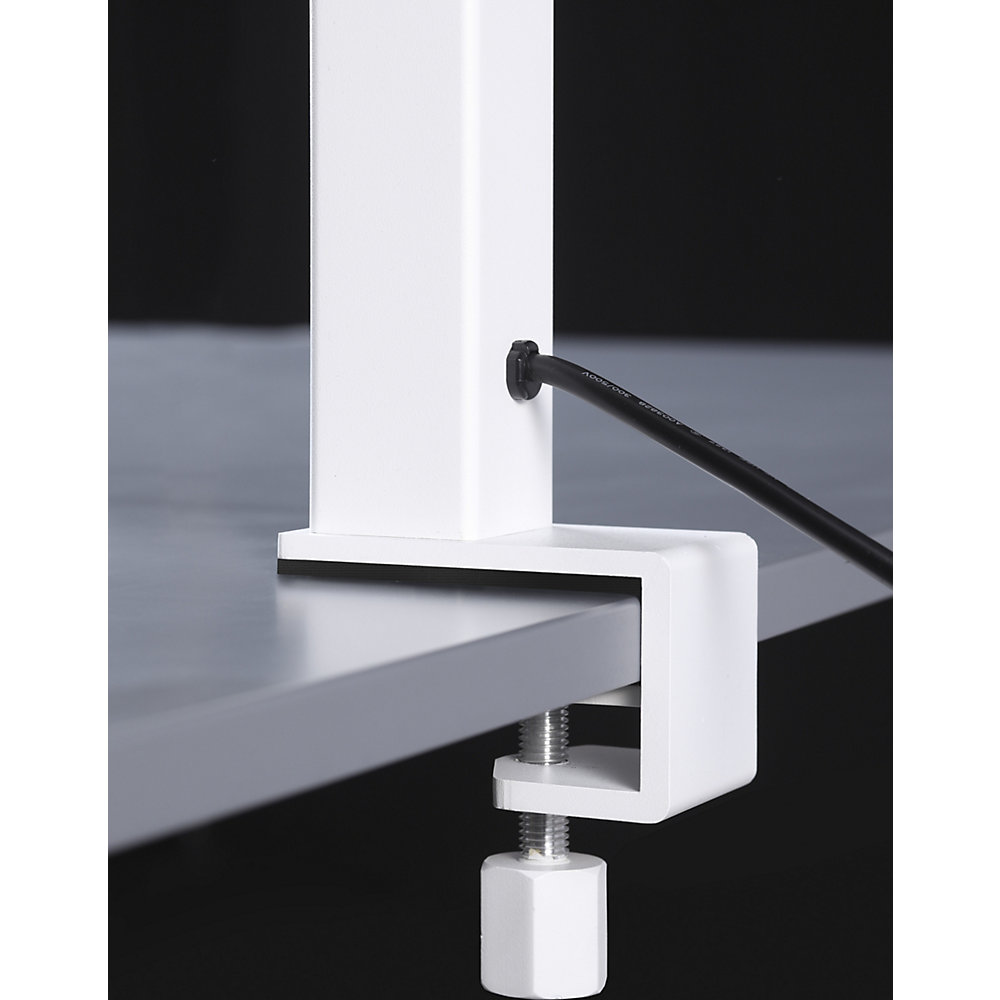LED-Tischaufbauleuchte SAPHIR, dimmbar, weiß Hansa 2