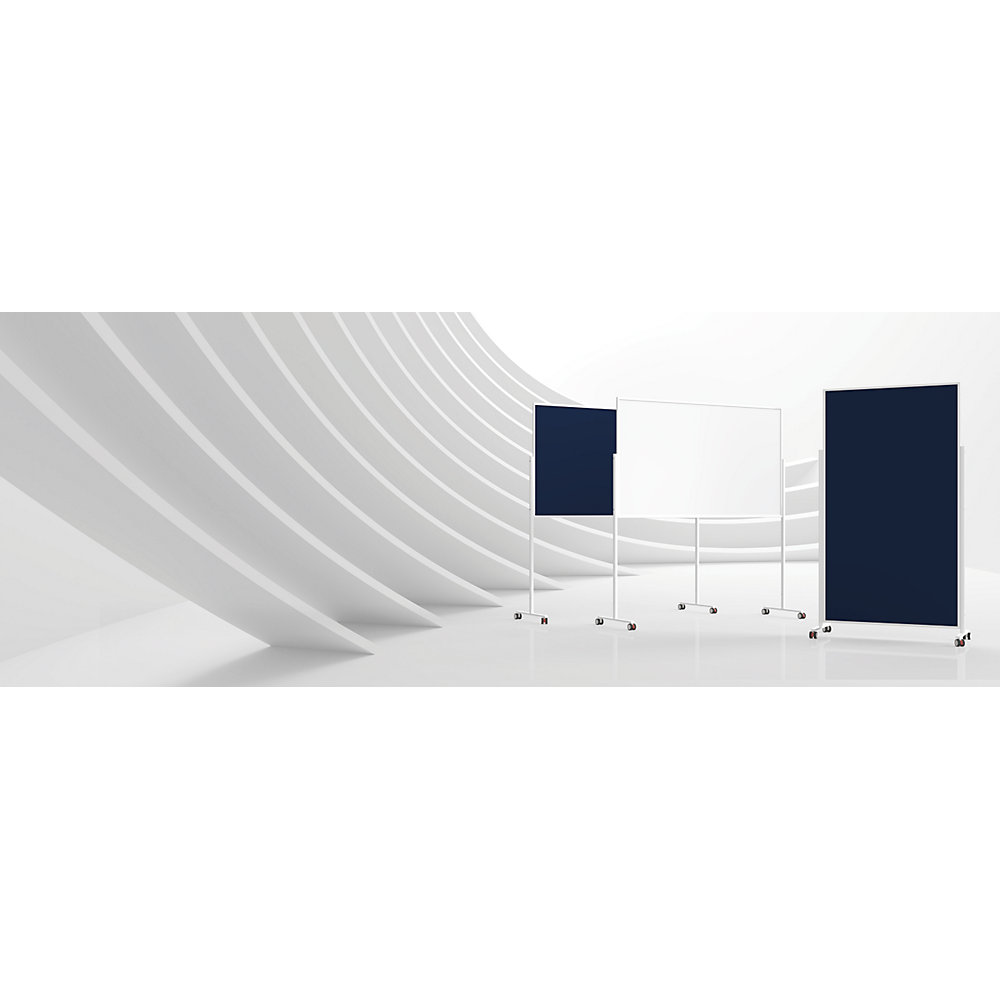 magnetoplan VarioPin Pinboard Dark Blue 180x100 cm 2