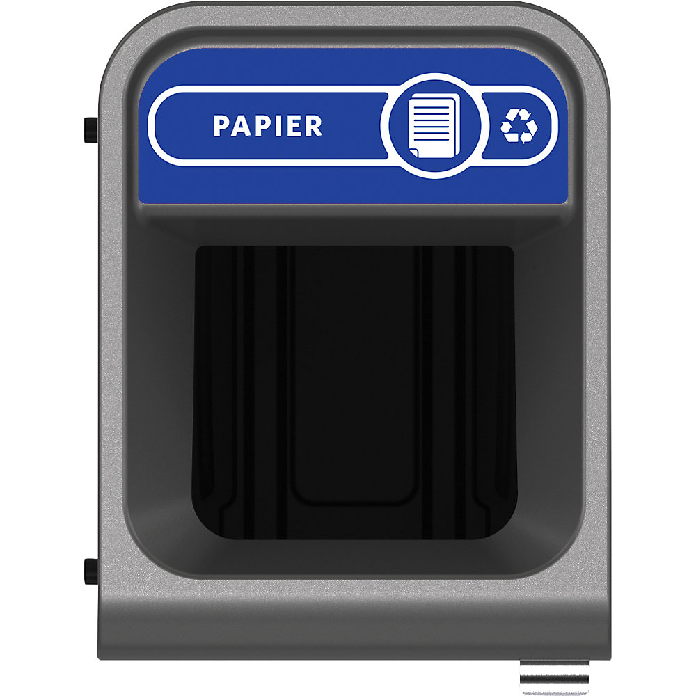 Wertstoffsammler Configure™, verzinkter Stahl, Volumen 87 l, blau Rubbermaid 2