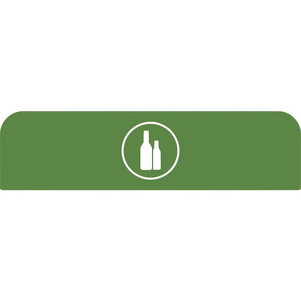 Rubbermaid Pittogramma Configure™, per contenitori da 125 litri, verde