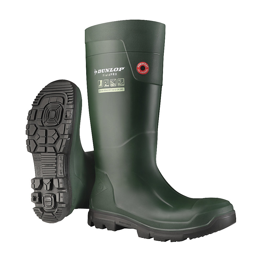 Photos - Safety Equipment Dunlop green, 1 pair, green, 1 pair, size 40 