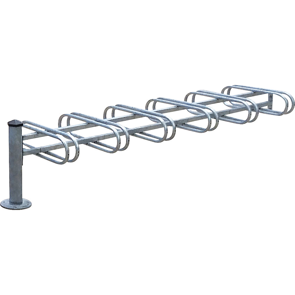 PROCITY Estensione per rastrelliera per biciclette MERCURE, 12 posti, su due lati, zincatura a fuoco