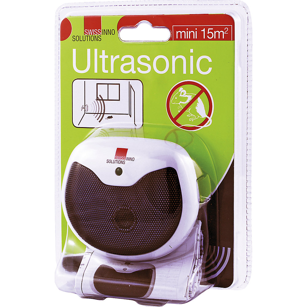 Répulseur de rongeurs Swissinno Mini Ultraschall Indoor Type de fonctions effet dissuasif Champ daction 15 m² 1 pc(s) 2