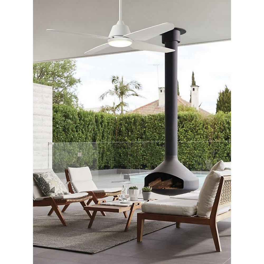 Kaiserkraft Airfusion Aria Ceiling Fan White 122cm 2