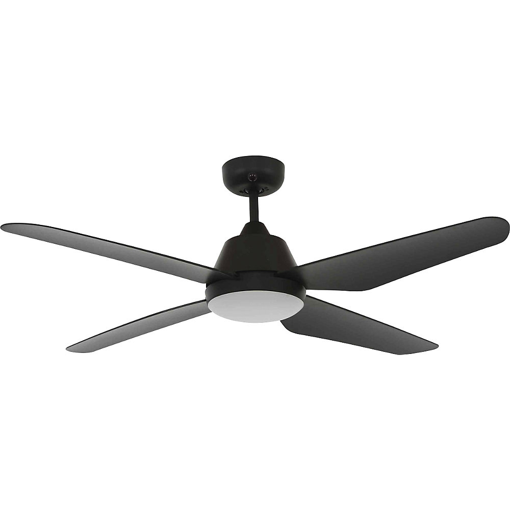 kaiserkraft Deckenventilator AIRFUSION ARIA, Rotorblatt-Ø 1220 mm, schwarz