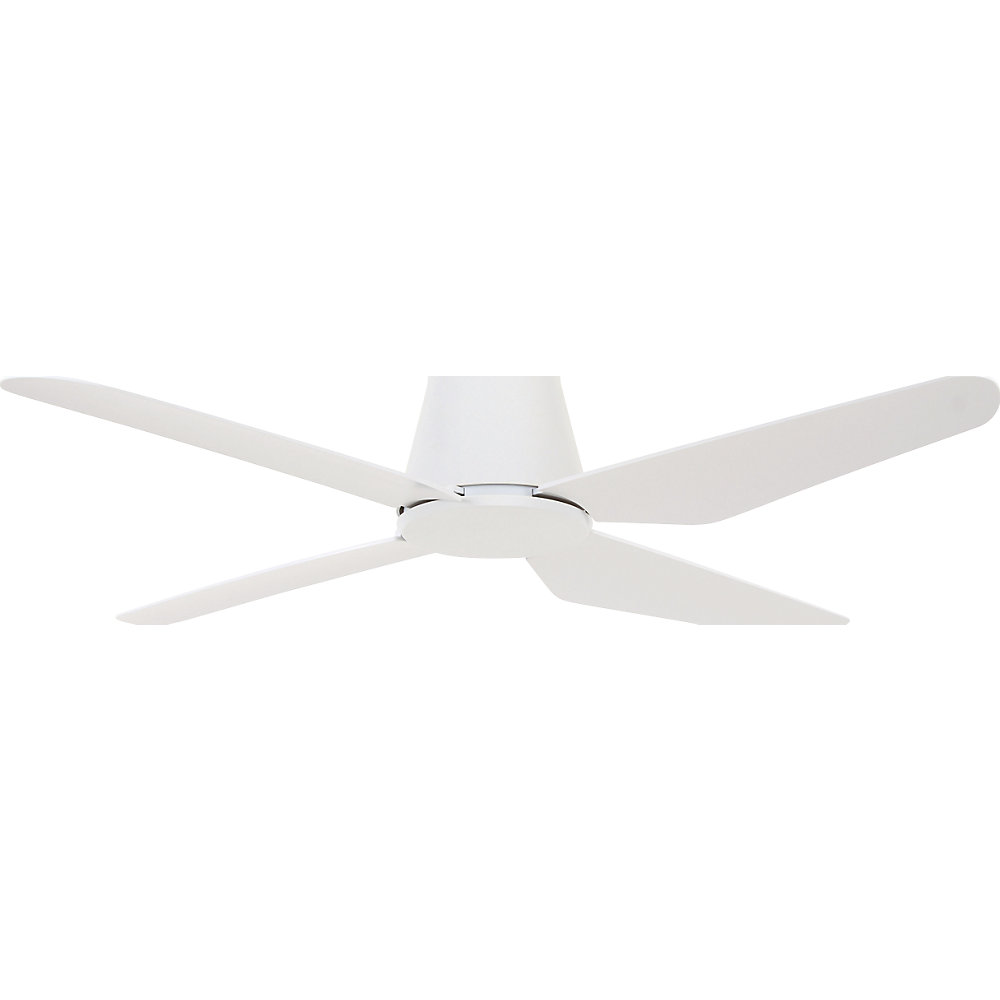 kaiserkraft Deckenventilator AIRFUSION ARIA CTC, Rotorblatt-Ø 1220 mm, weiß