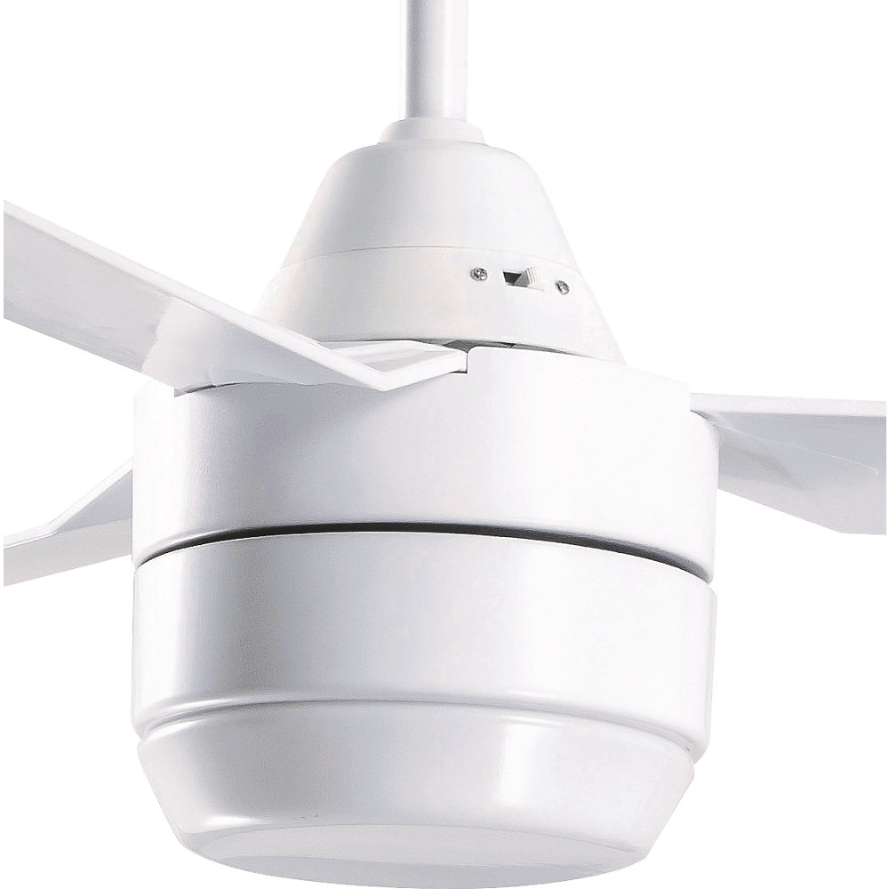 kaiserkraft Deckenventilator CALYPSO, Rotorblatt-Ø 1220 mm, weiß 2