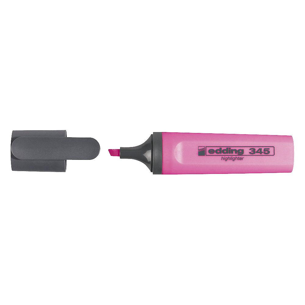 kaiserkraft Textmarker edding® 345, Strichstärke 2 - 5 mm, Set, farbig sortiert, ab 2 Stk 2