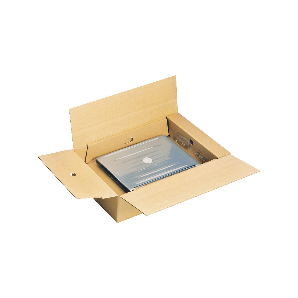 Fixierverpackung, für Laptops, LxBxH 548 x 358 x 120 mm, ab 3 Stk ratioform 2