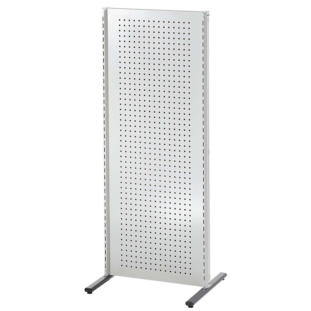 ANKE Industrial partition wall system, standard module, width 800 mm, light grey
