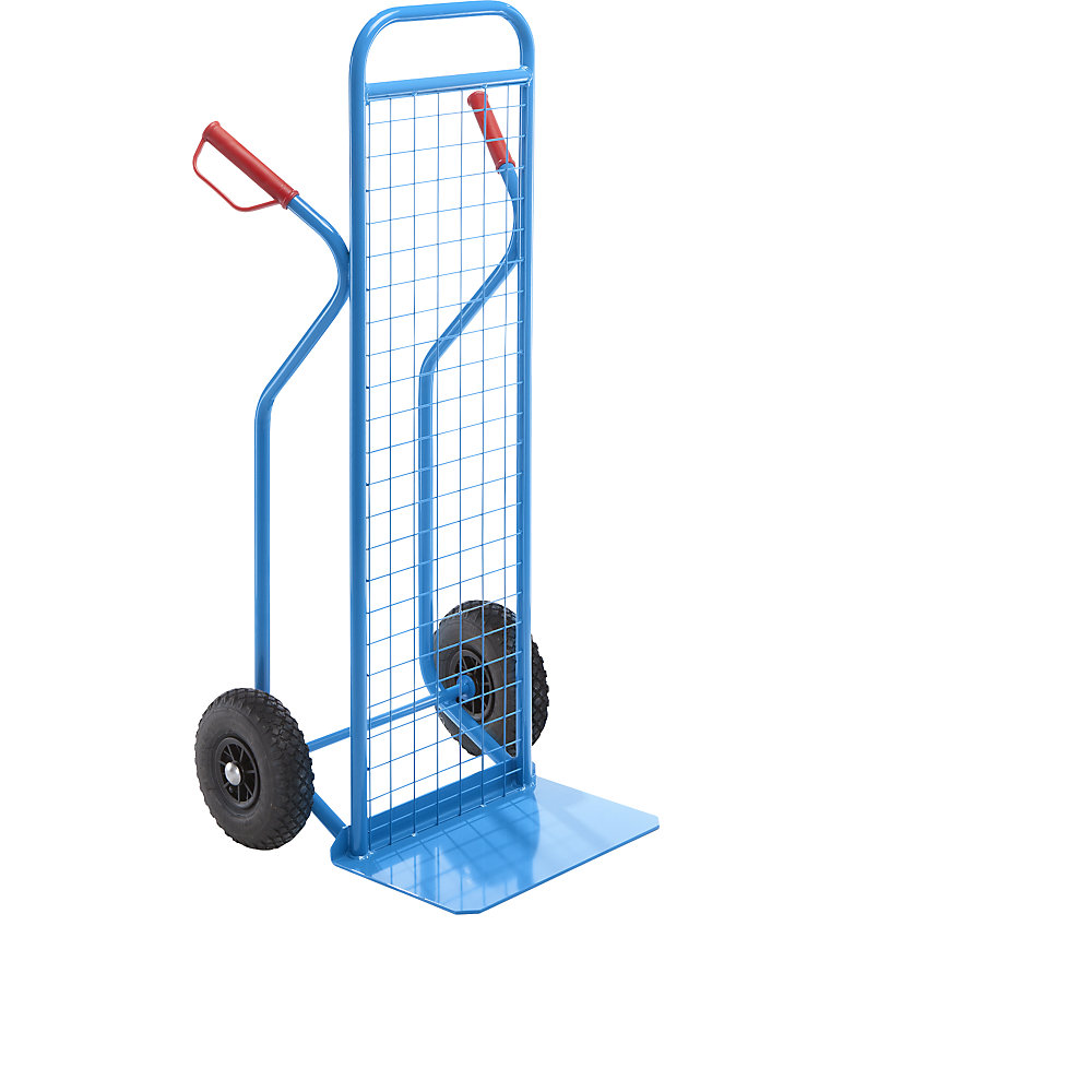 Diable Premium à panneau arrière grillagé