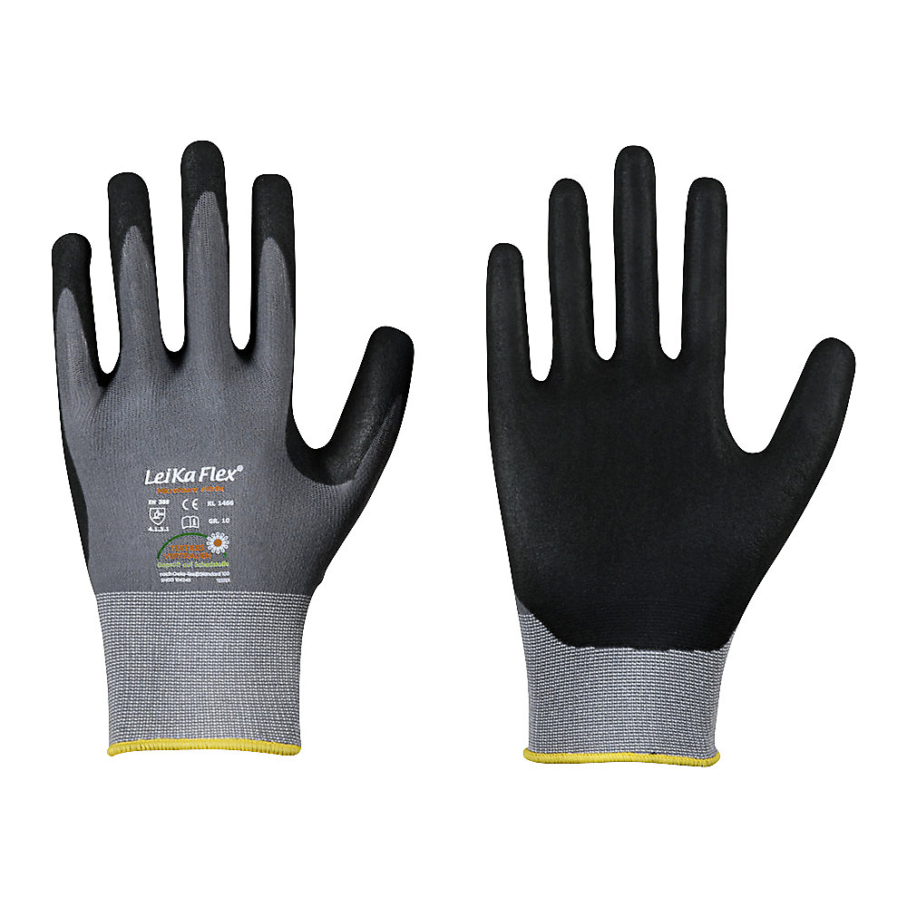 Gants de montage, nitrile, lot de 12 paires, taille 10, à partir de 5 lots