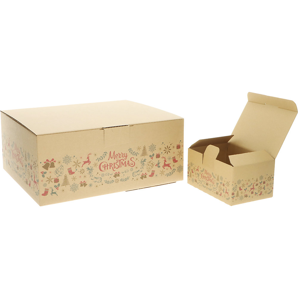 Blitzbox Merry Christmas, VE 20 Stk, Innenmaße 165 x 110 x 80 mm ratioform terra 2