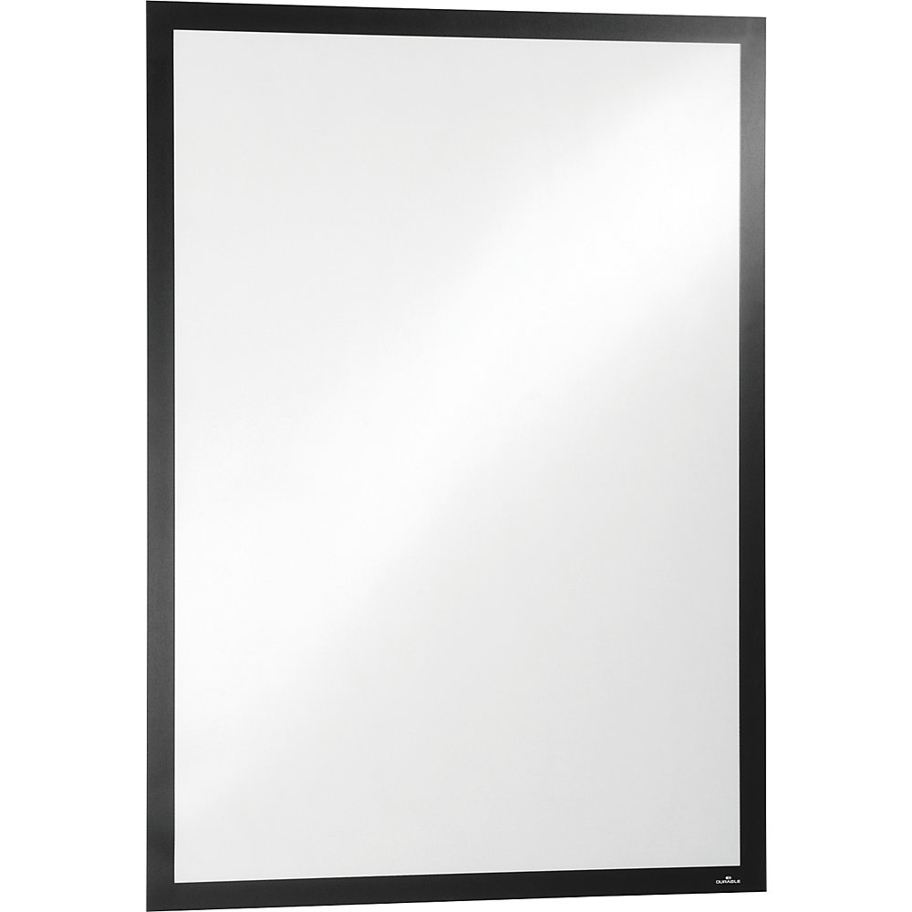 DURABLE DURAFRAME® POSTER information frame, self-adhesive, for format A1, black, pack of 2