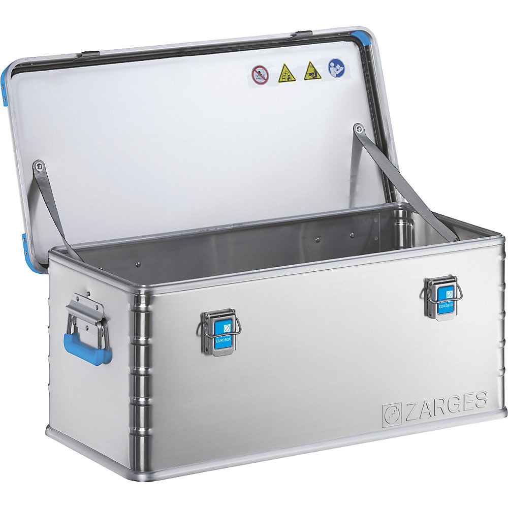 ZARGES Eurobox transportkasse aluminium 80X40X34CM - 8829340 2