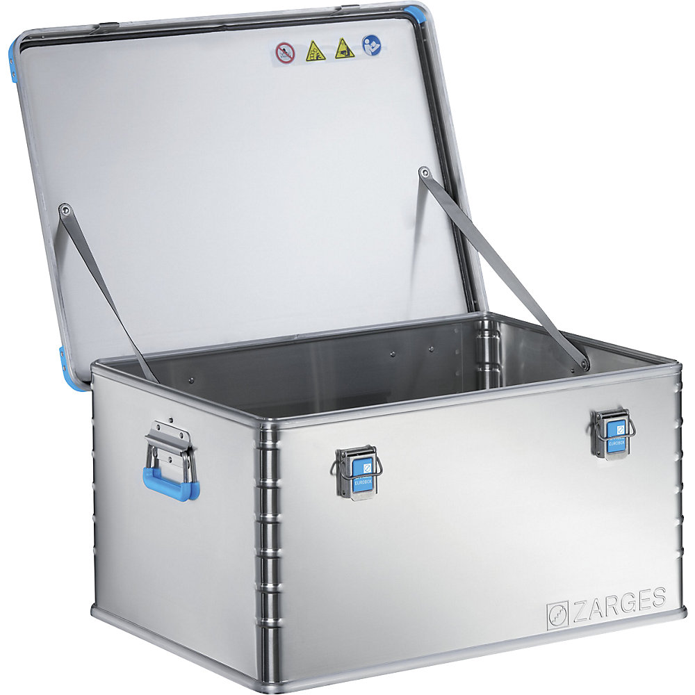 ZARGES Eurobox transportkasse aluminium 80X60X40CM - 8808195 2