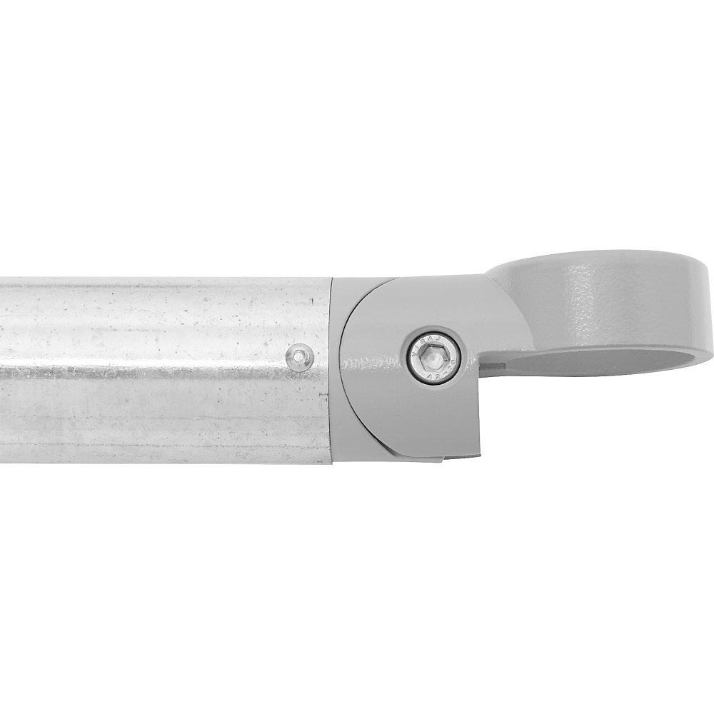 Geländersystem, Querrohr Ø 48 mm, gelb/schwarz Länge 1500 mm Moravia 2