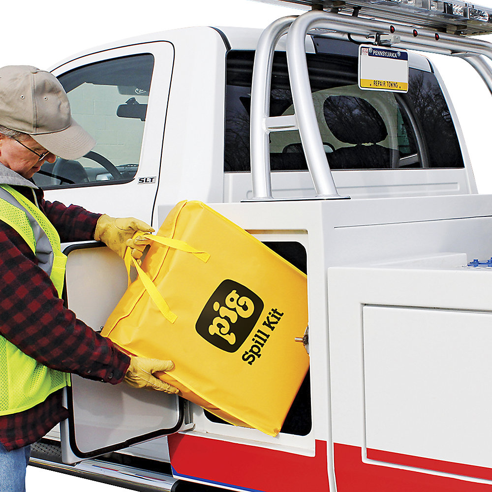 PIG Spill Kit Bag Oil Yellow 38.5L 2