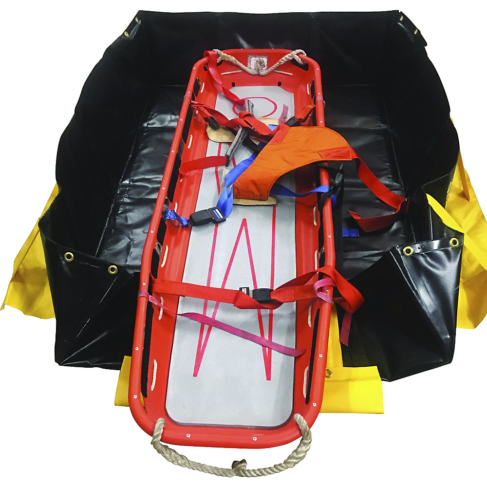 PIG Collapse-A-Tainer Spill Containment Berm Black/Yellow 2