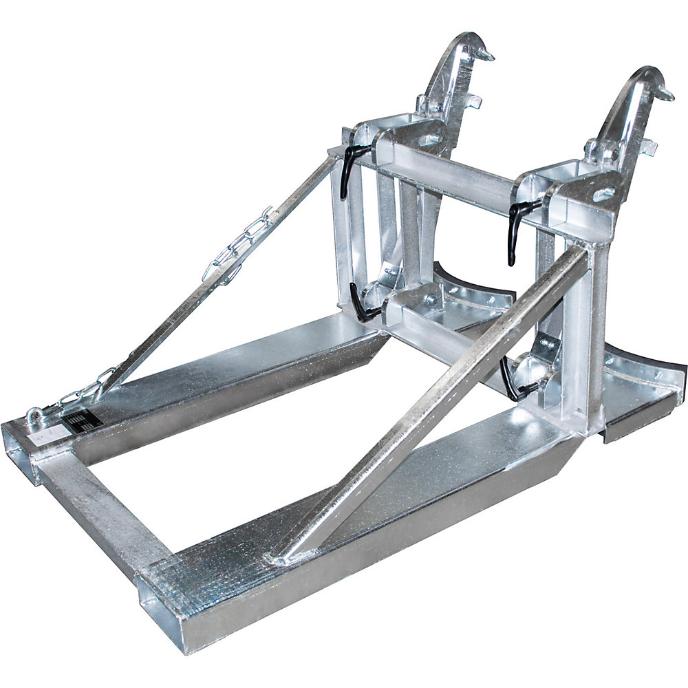 kaiserkraft Drum Lifter for 2 Lid Drums Galvanized 2