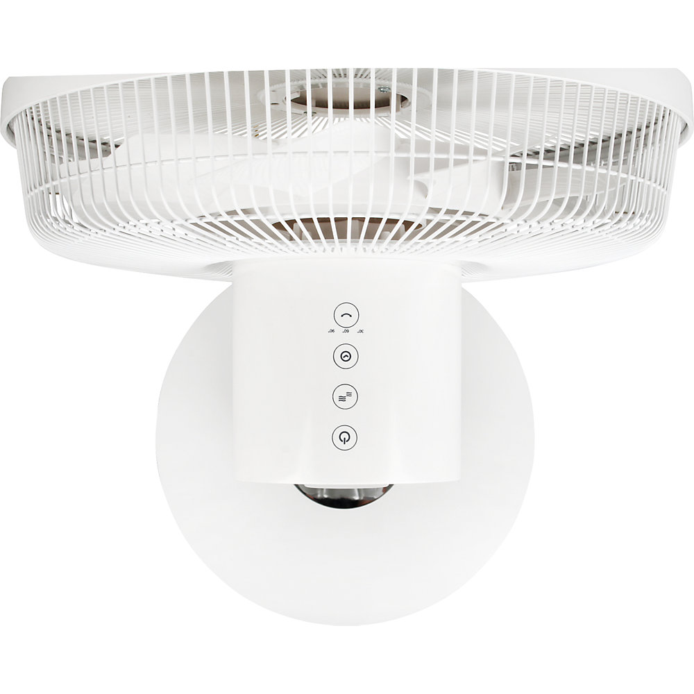 kaiserkraft Standventilator Airos Eco, mit 12 Drehstufen, mit Fernbedienung, weiß 2