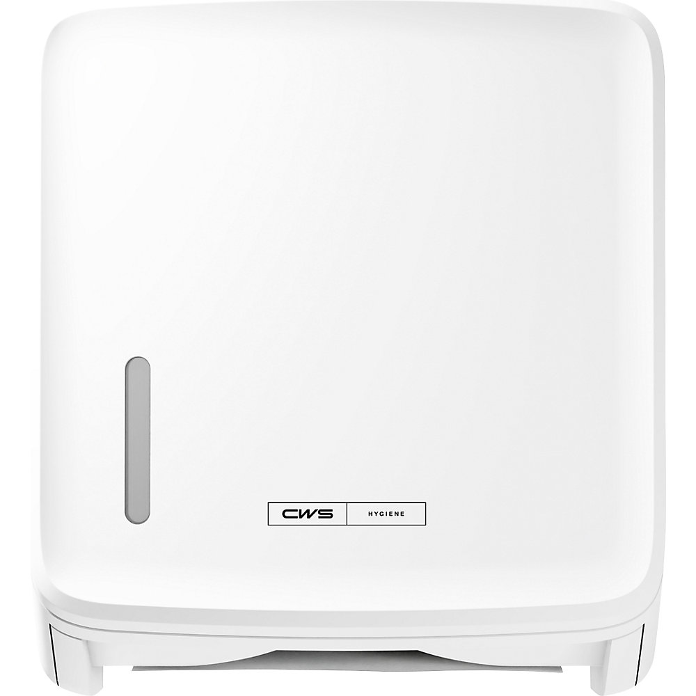 Image of CWS Dispenser universale per salviette piegate PureLine, per 300 salviette, bianco